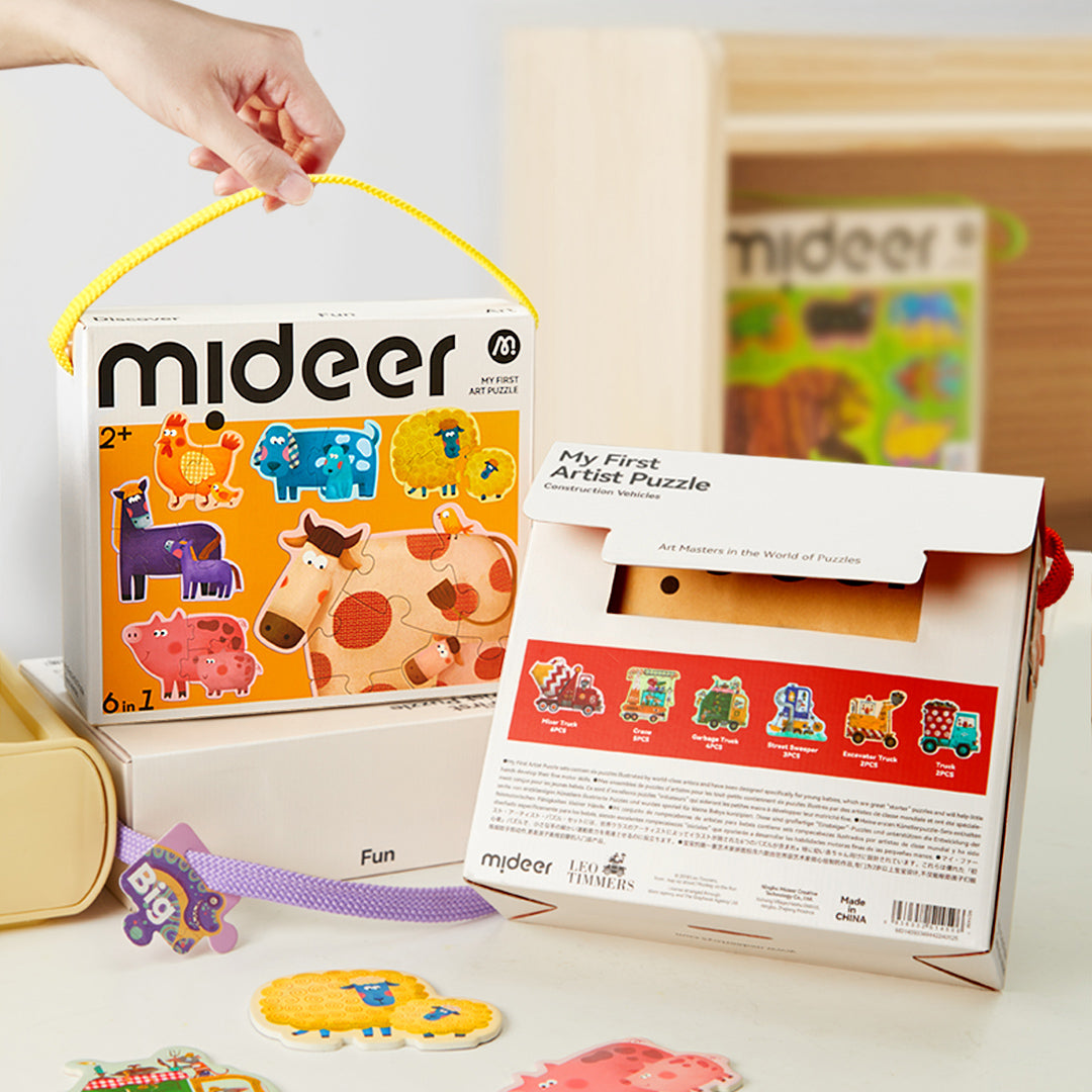 Mideer My First Artist Puzzle (6 Themes) - Pupsik Singapore
