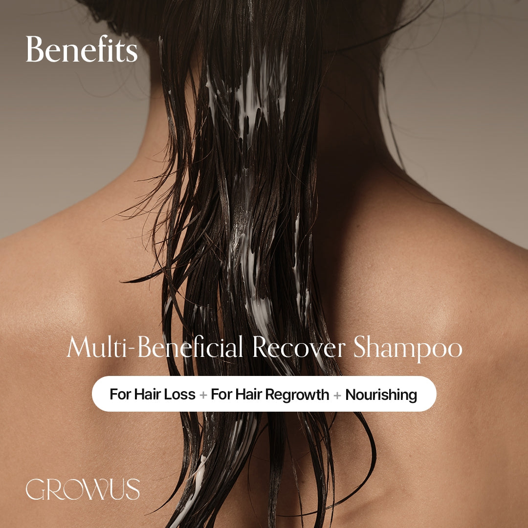 Growus Recover Therapy Shampoo for Woman, 500ml (Exp 05/28)