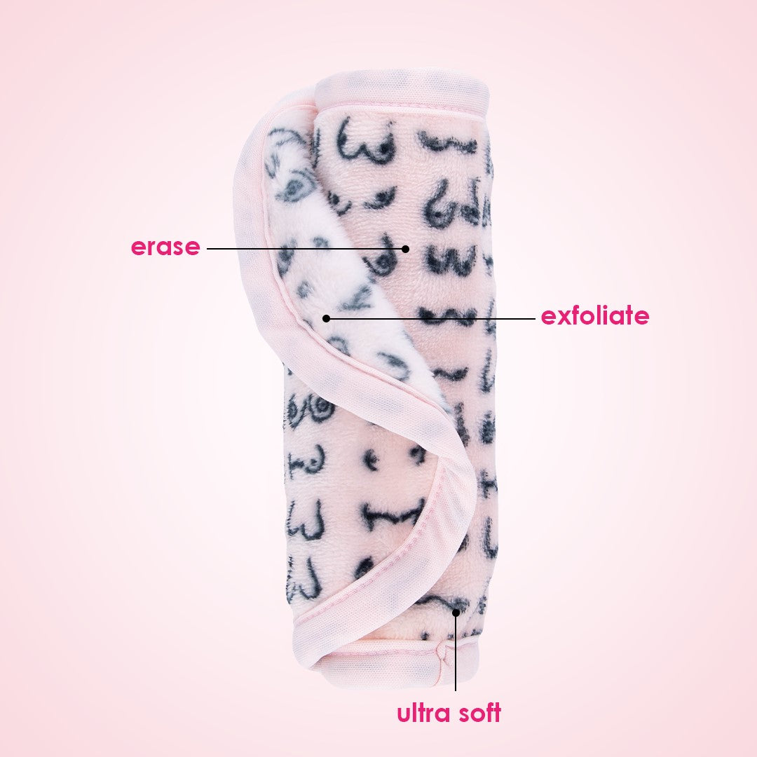 Makeup Eraser Original Removal Wipes, Prints (5 Designs) - Pupsik Singapore