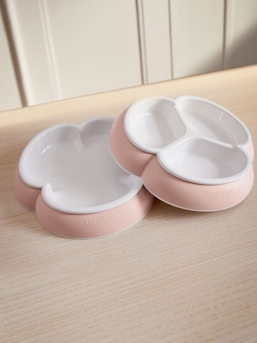 Baby Bjorn 2-piece Baby Plate Set (4 Colors) - Made in Sweden - Pupsik Singapore