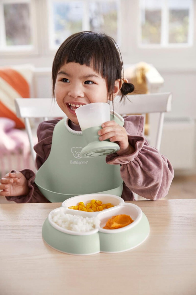 Baby Bjorn 2-piece Baby Plate Set (4 Colors) - Made in Sweden - Pupsik Singapore