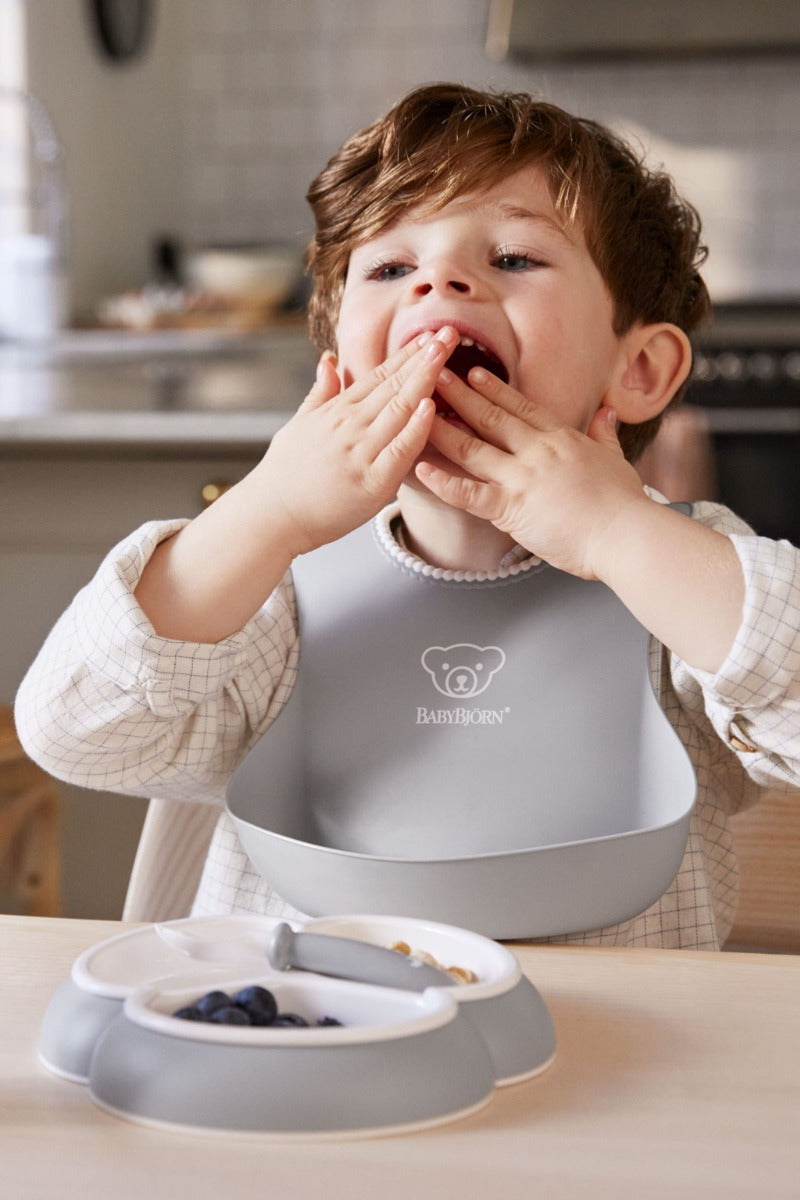 Baby Bjorn Mealtime 4pcs Set - Made in Sweden - Pupsik Singapore