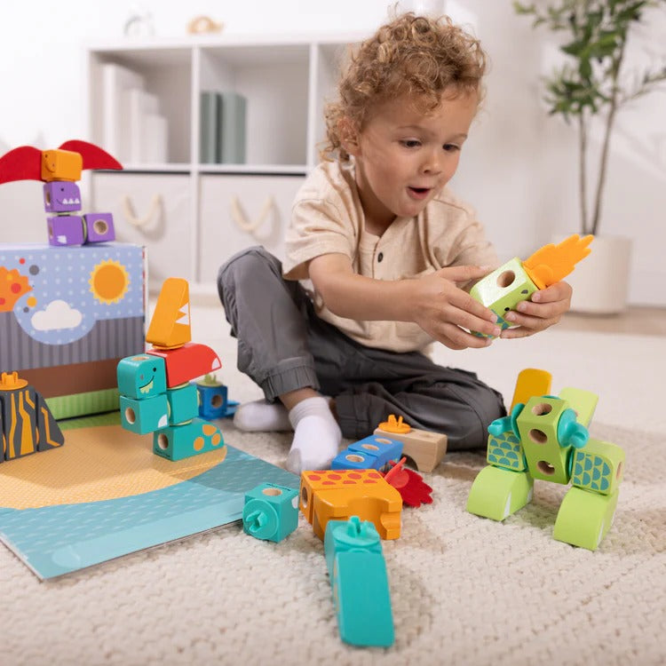 Melissa & Doug Blockables Play Set (8 Types)