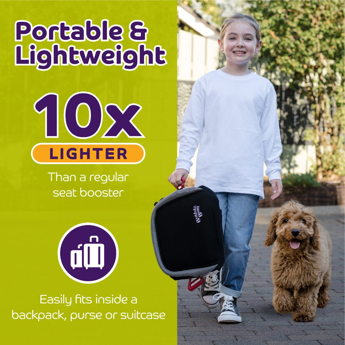 BubbleBum Inflatable Booster Seat (2 Designs)