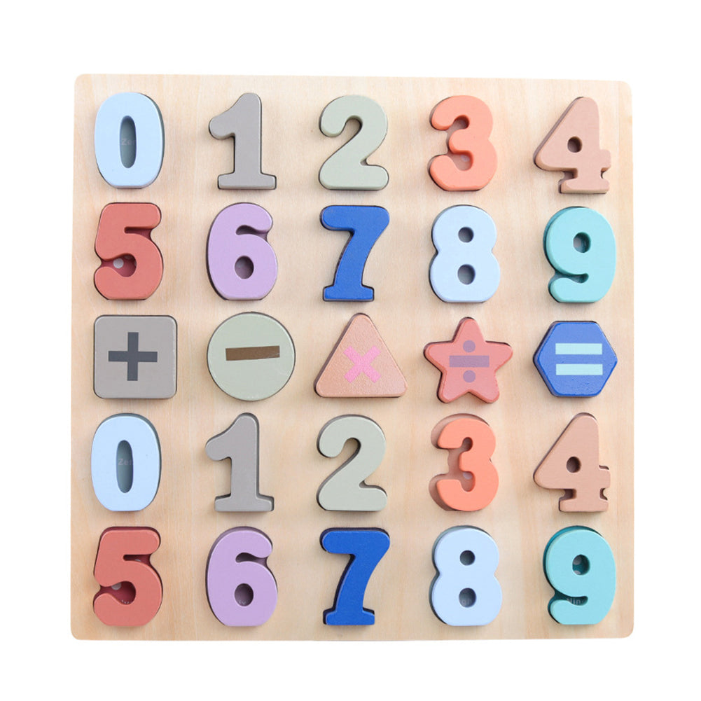 3D Alphabets and Numbers Jigsaw Puzzle (3 Designs) - Pupsik Singapore