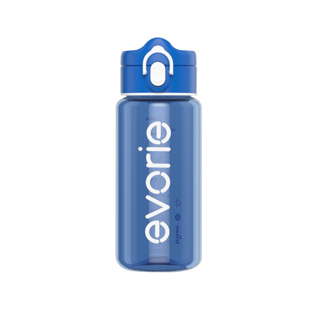 Evorie Tritan Kids Drinking Spout Water Bottle, 380ml (11 Designs)