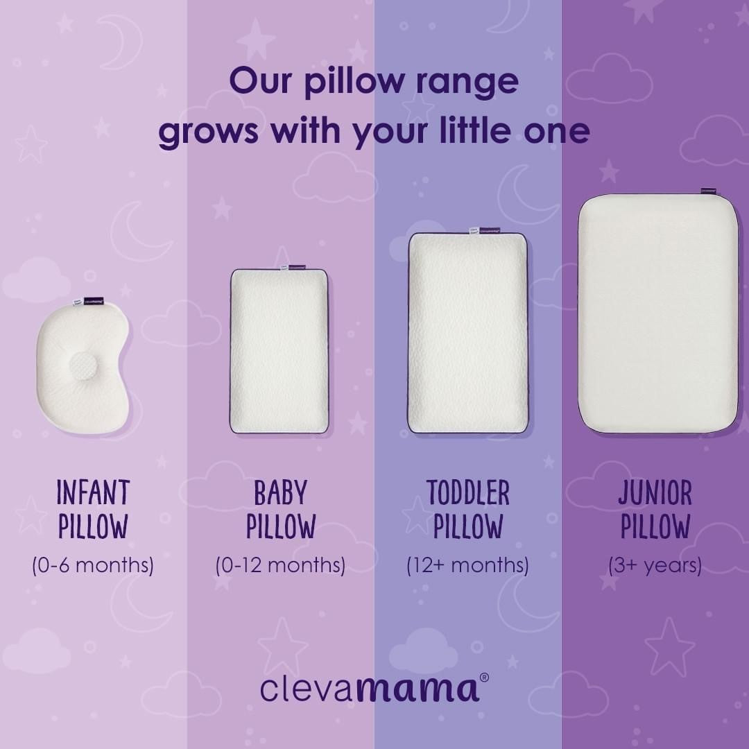 Clevamama ClevaFoam Toddler Pillow (New 3103 Model)