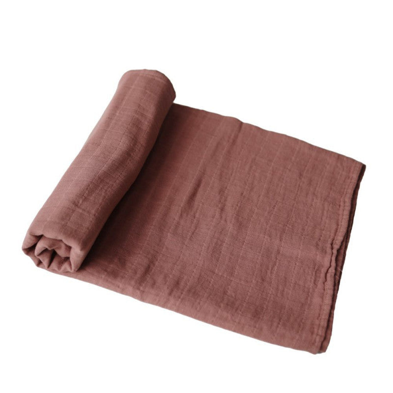 Mushie Muslin Baby Swaddle Blanket (14 designs) - Pupsik Singapore