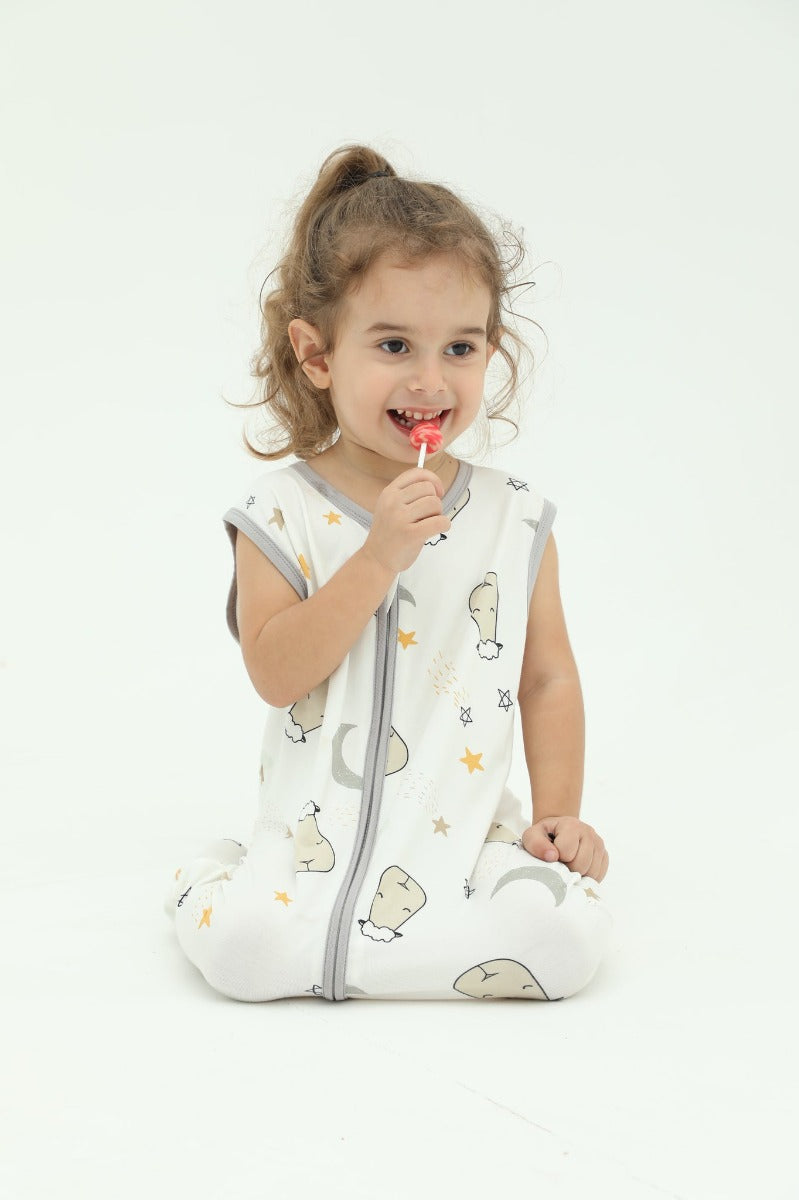 Baa Baa Sheepz Wearable Blanket Zip Sleep Bag - Goodnight Baa Baa White (3 Sizes)