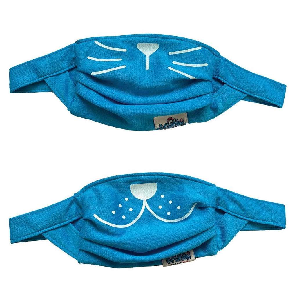Trunki Reusable Kids Face Masks, 2pk - Blue