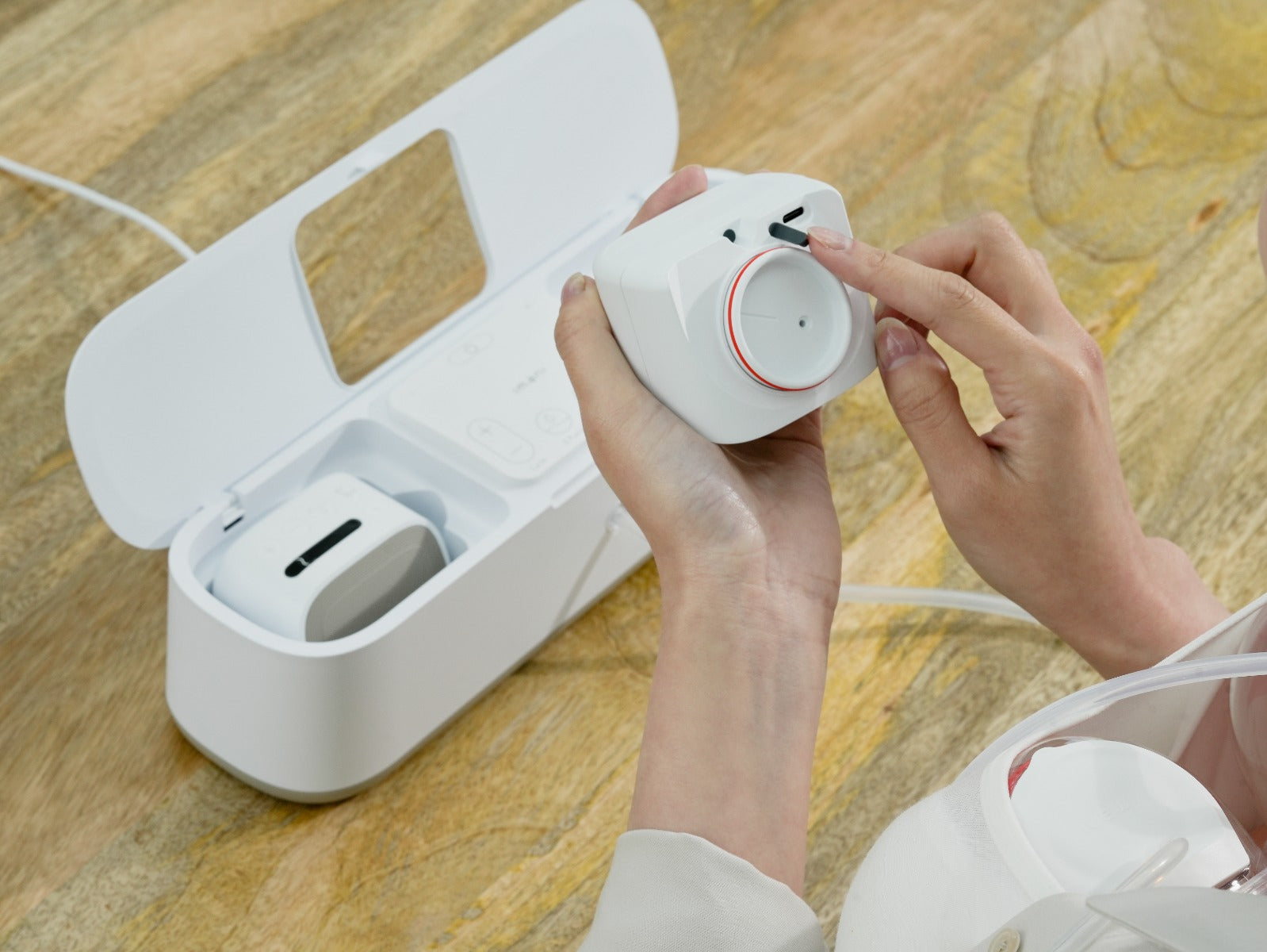 Imani iBox 2-In-1 Electrical Breast Pump (Wearable + Hospital Grade)