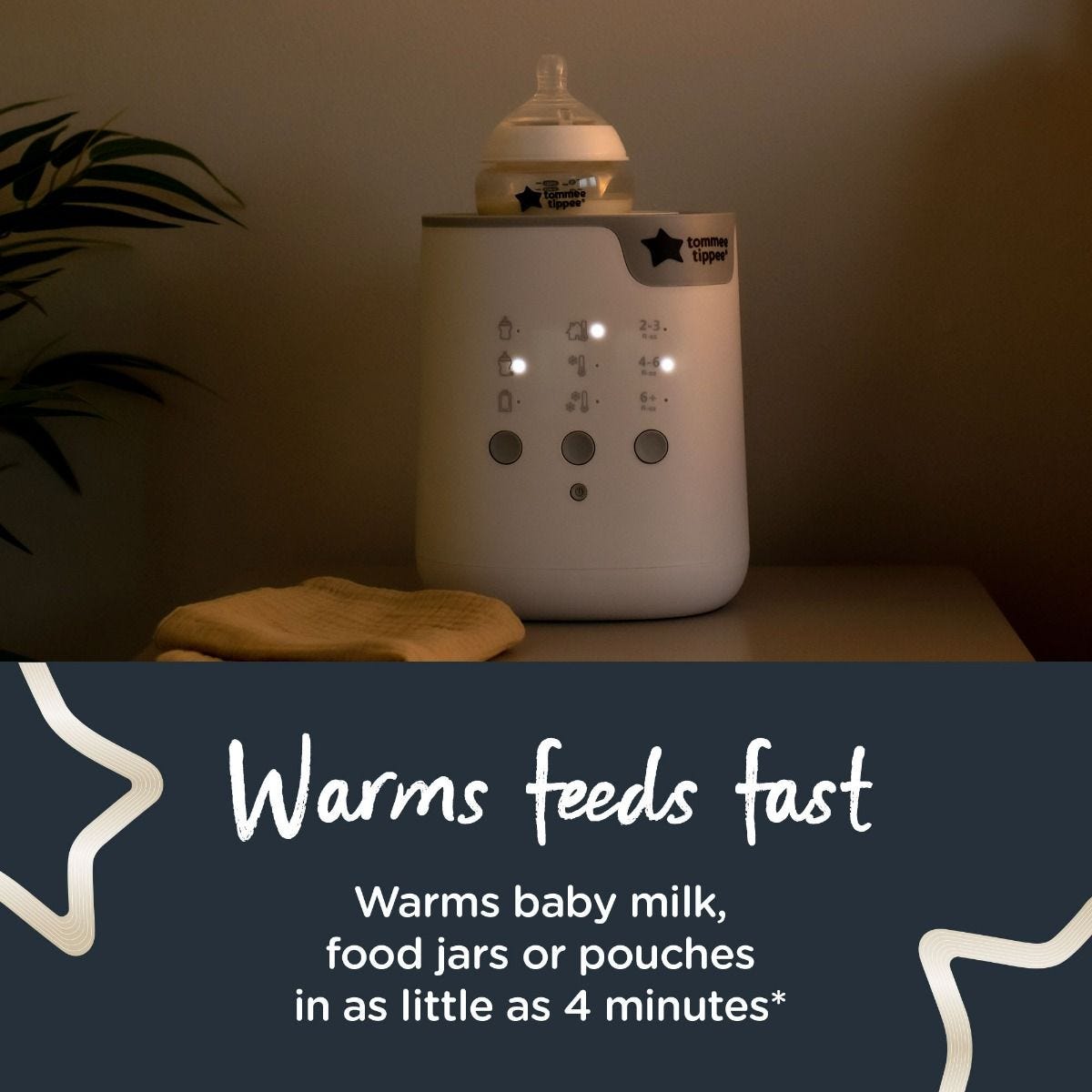 Tommee Tippee Multiwarm Bottle & Pouch Warmer