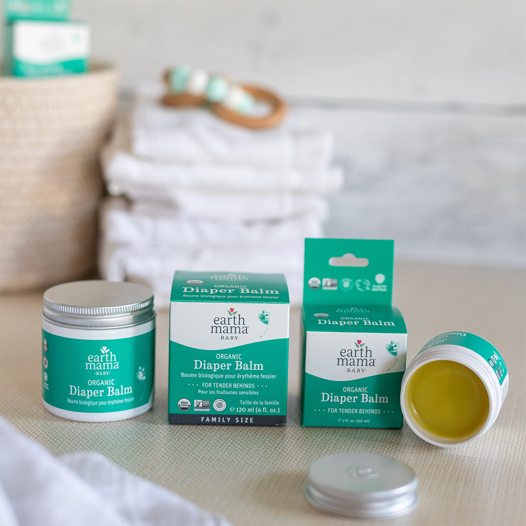 [2-pack] Earth Mama Baby Organic Diaper Balm, 60ml  - exp 11/27