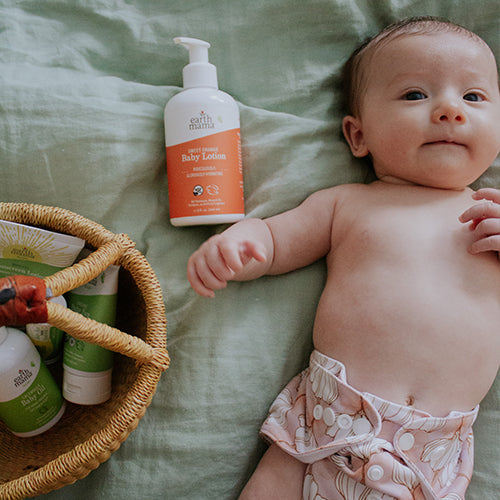 Earth Mama Sweet Orange Baby Lotion, 240ml (exp 02/27)