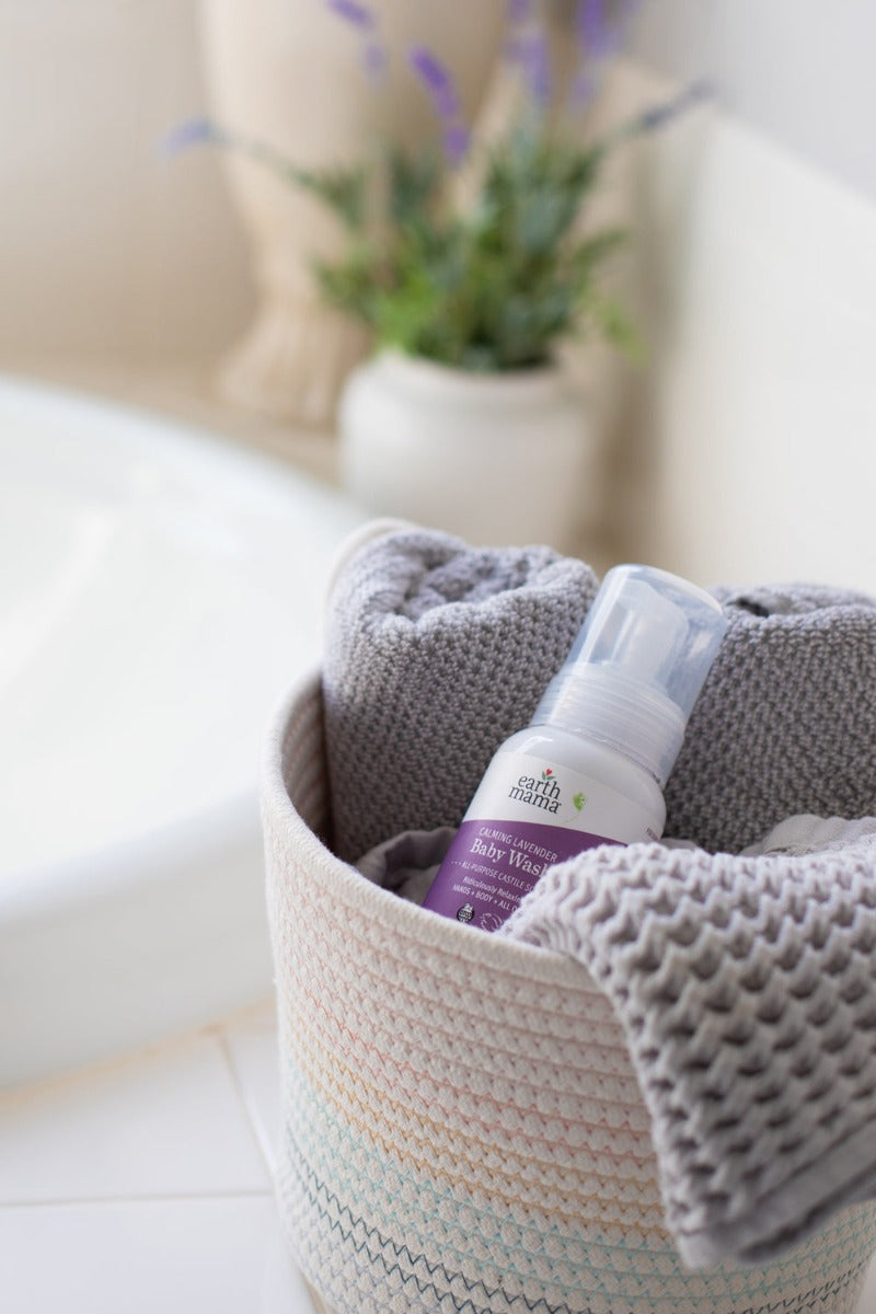 Earth Mama Baby Calming Lavender Castile Baby Wash, 160ml (exp 11/27)