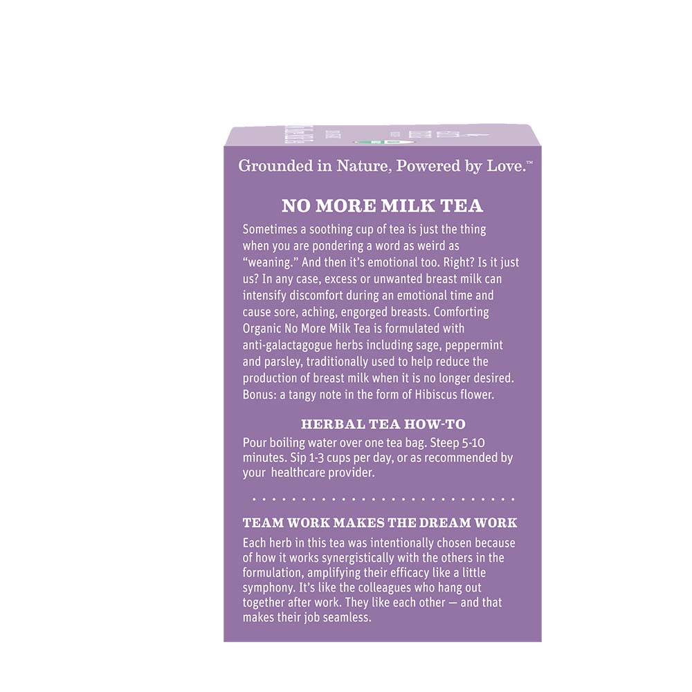 Earth Mama Organic No More Milk Tea, 16pcs (Exp 10/27)