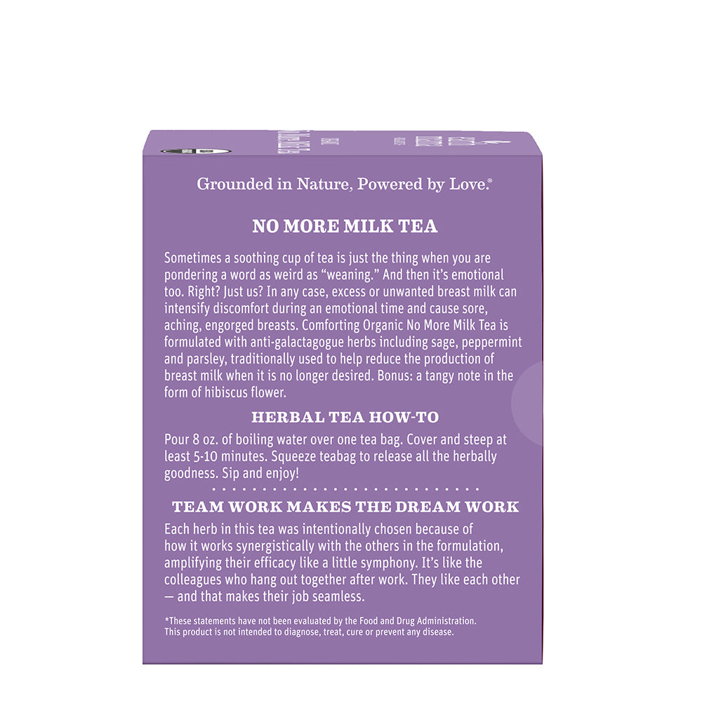 Earth Mama Organic No More Milk Tea, 16pcs (Exp 10/27)