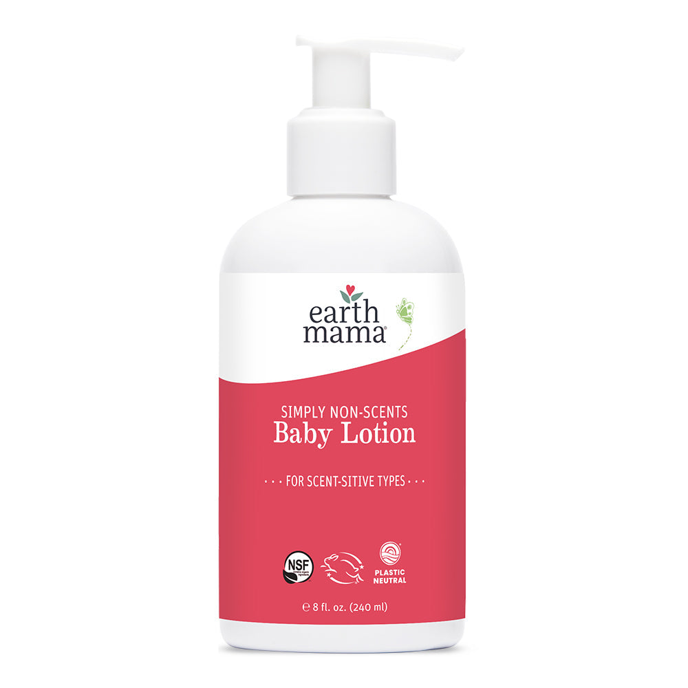 Earth Mama Simply Non-Scents Baby Lotion, 240ml (exp 01/27)