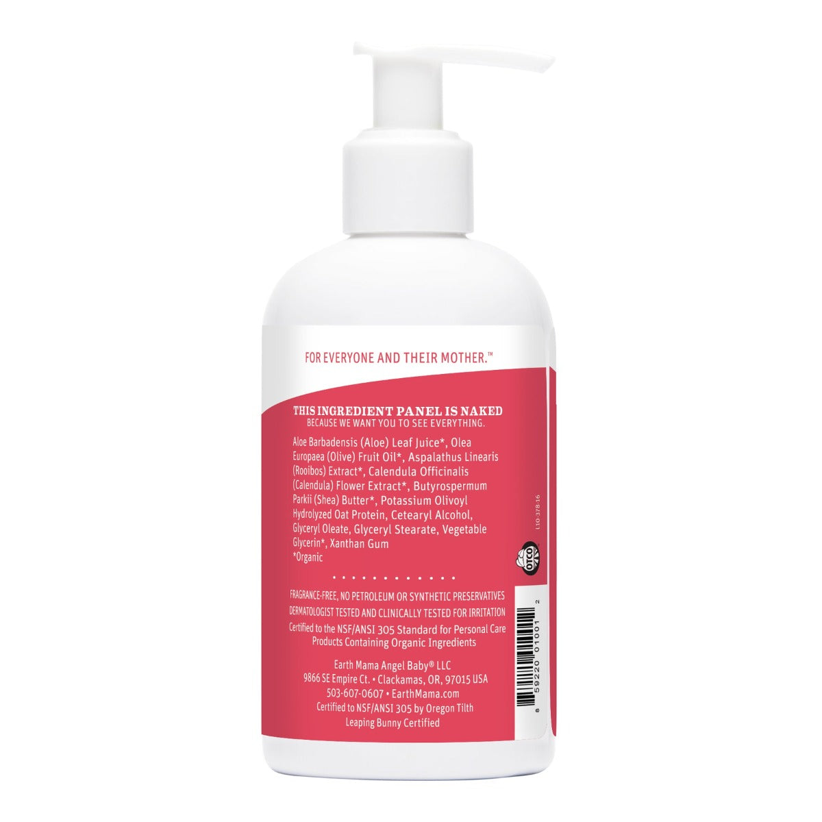 Earth Mama Simply Non-Scents Baby Lotion, 240ml (exp 01/27)