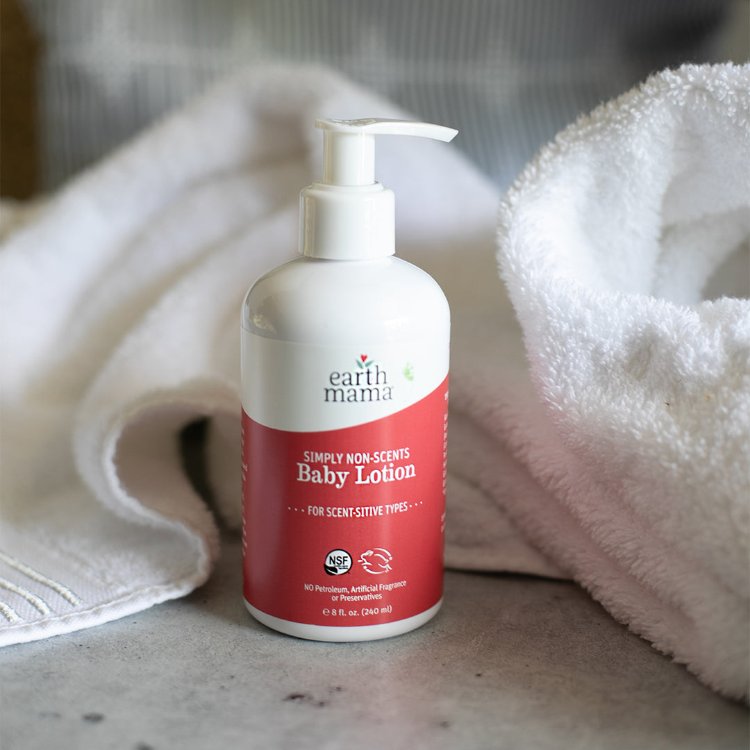 Earth Mama Simply Non-Scents Baby Lotion, 240ml (exp 01/27)