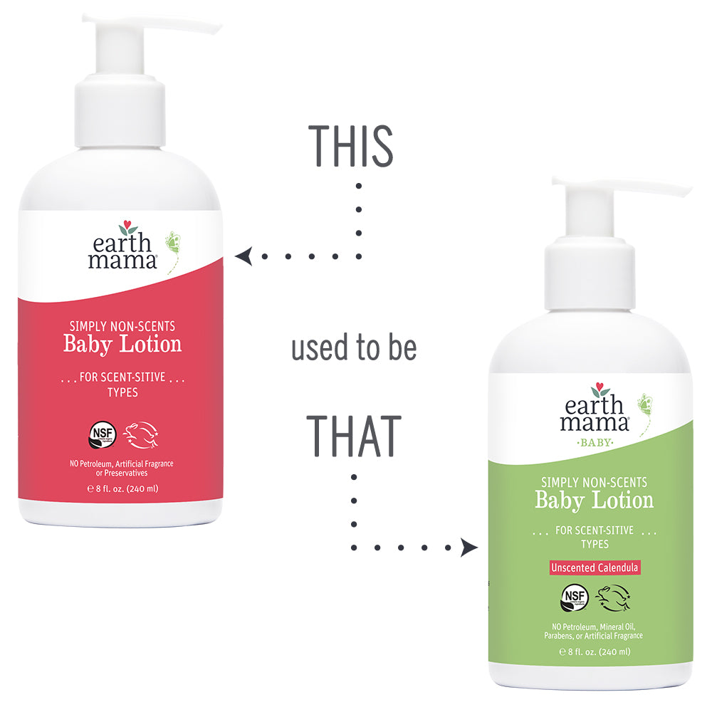 Earth Mama Simply Non-Scents Baby Lotion, 240ml (exp 01/27)