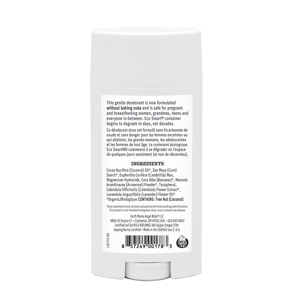 Earth Mama Calming Lavender Deodorant, 75g (New Formula) - Exp 03/27