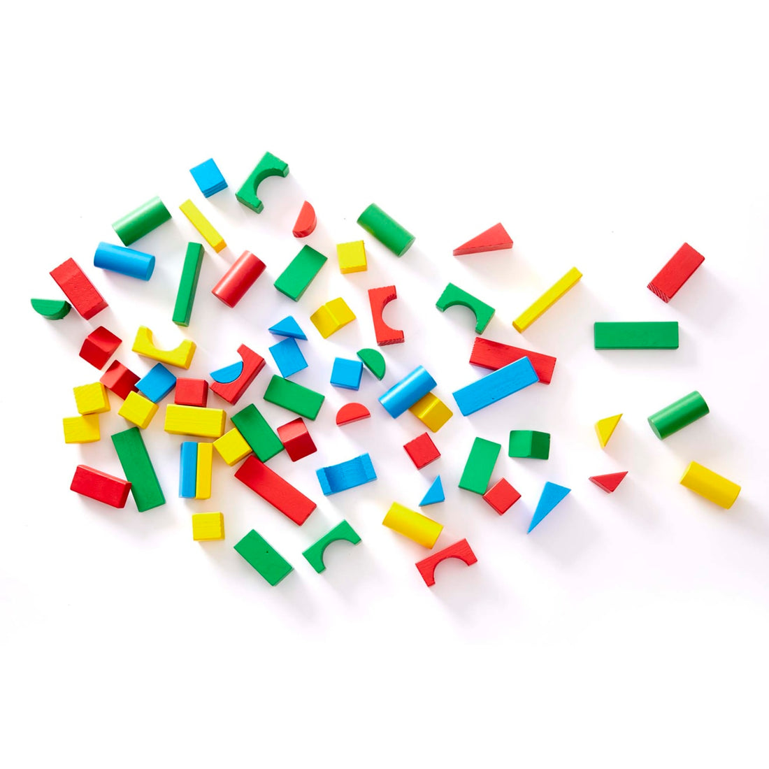 Melissa & Doug 100pcs Wood Blocks Set