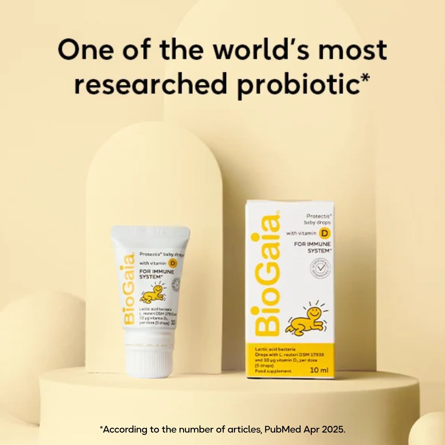 BioGaia Protectis Baby Probiotics Drops With Vitamin D3, 10ml [UK version] - Exp 09/27