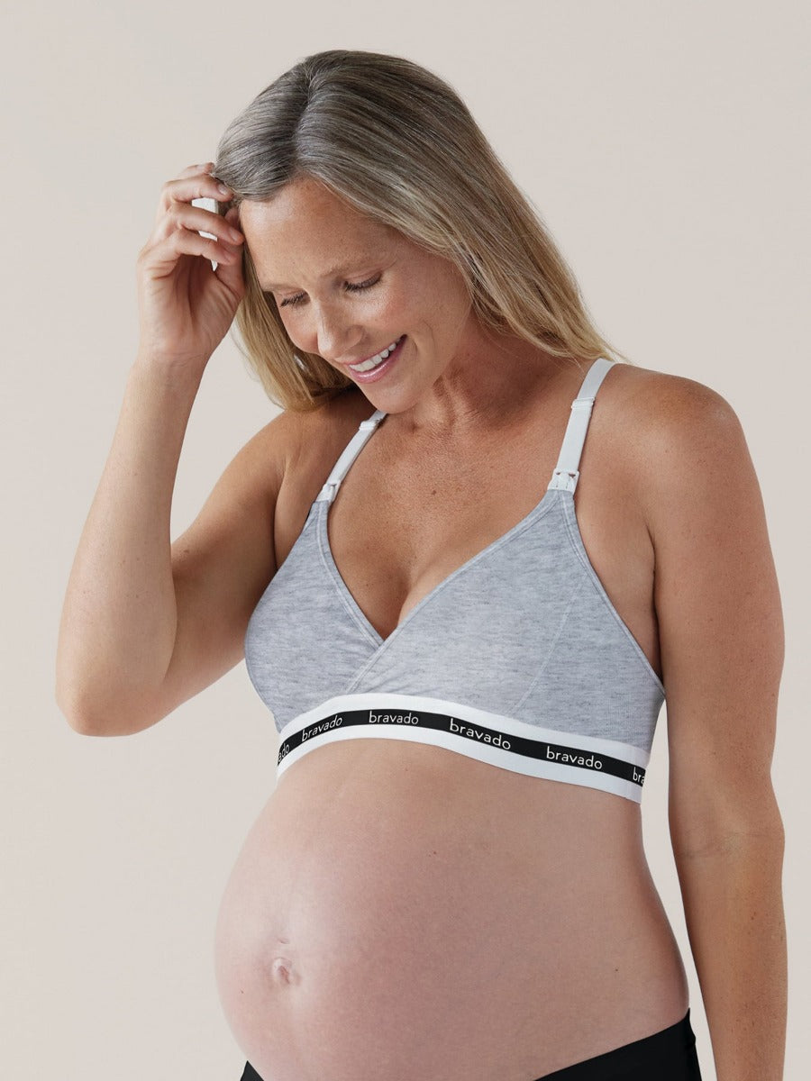 Bravado Original Nursing Bra - Dove Heather
