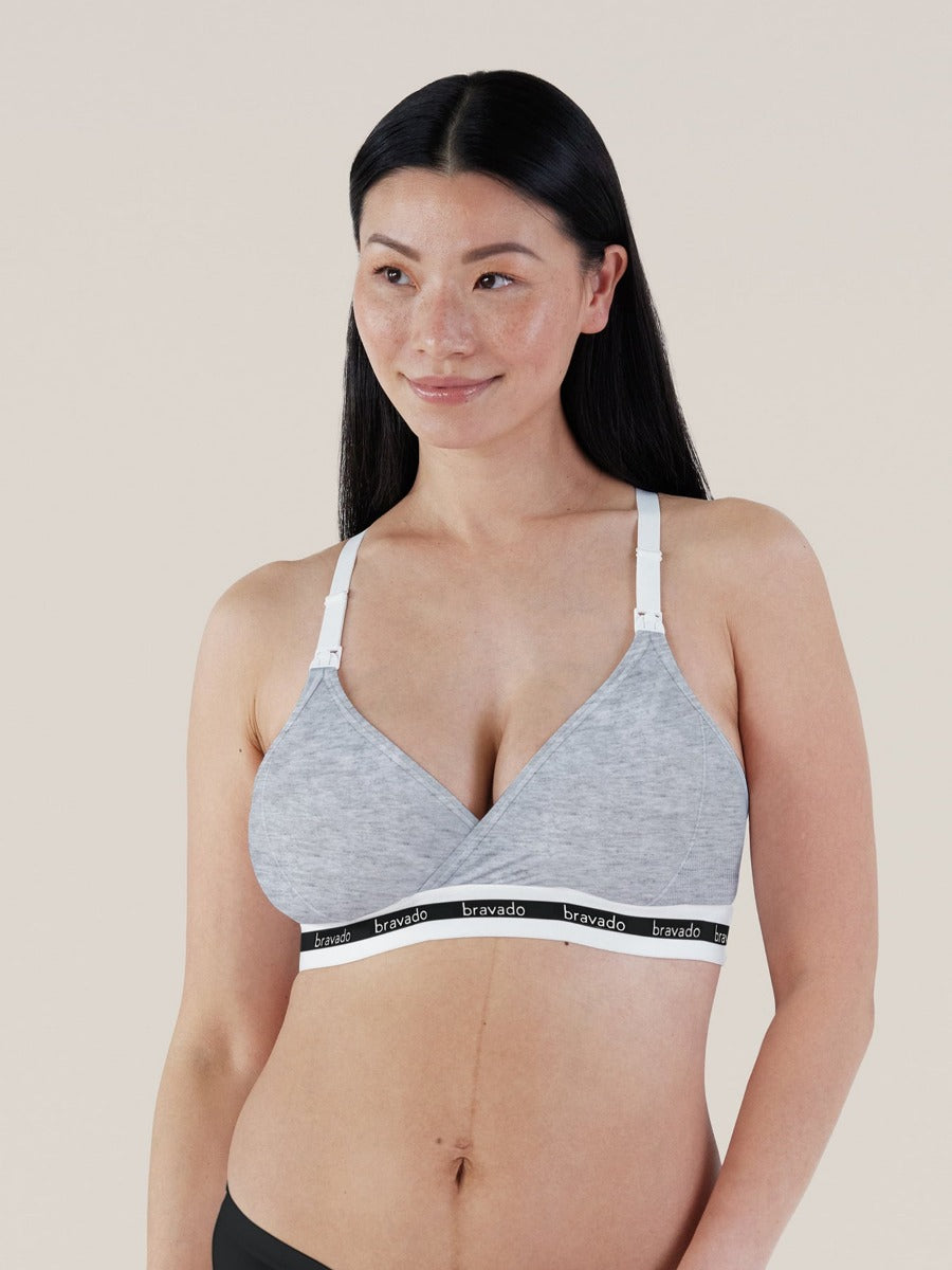 Bravado Original Nursing Bra - Dove Heather