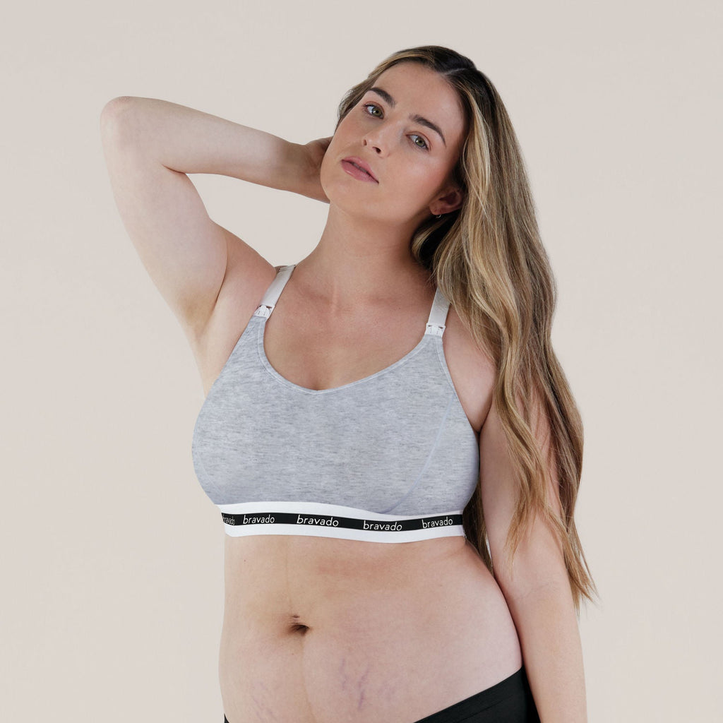 Bravado Original Full-Cup Nursing Bra - Dove Heather
