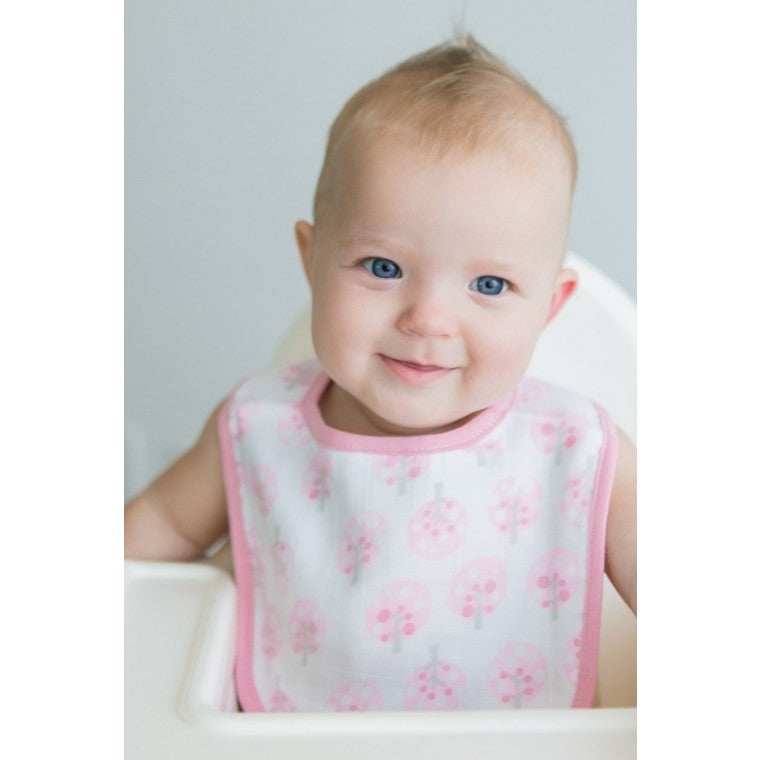 SwaddleDesigns Muslin Baby Bibs, 3pk (5 Designs) - Pupsik Singapore