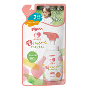 Pigeon Baby Detangling Foam Shampoo, 240ml Refill - Fresh Apple Scent (Exp 07/28)