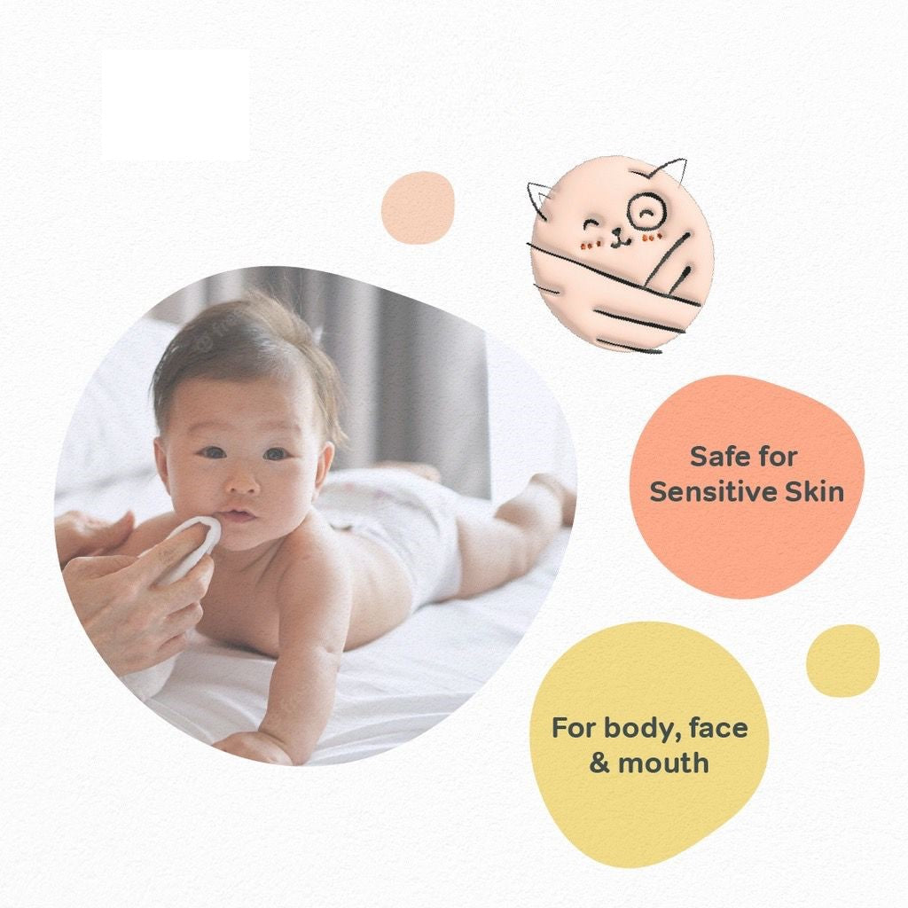 BZU BZU Antibacterial Baby Wet Wipes, 2 x 80s (Exp 10/26)