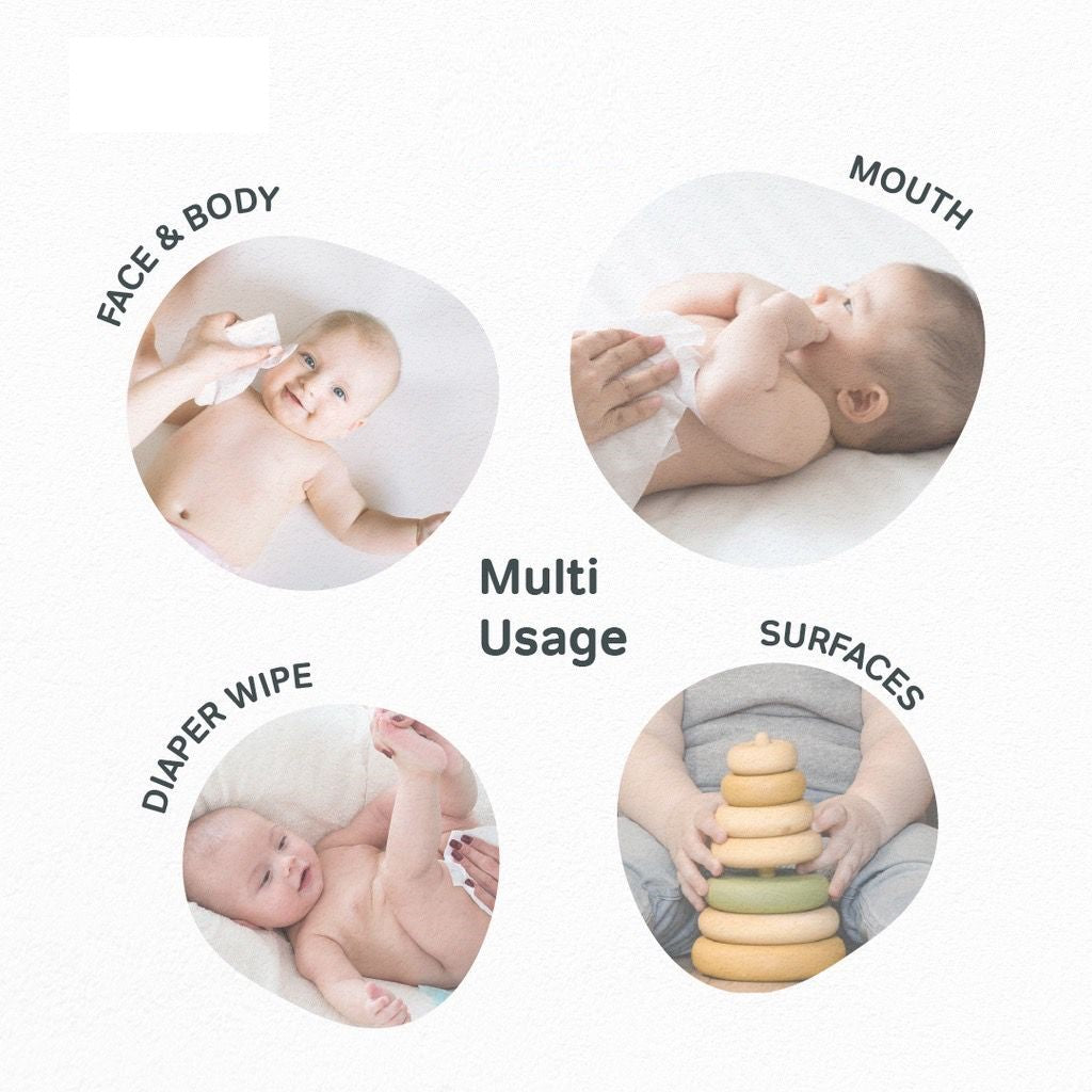 BZU BZU Antibacterial Baby Wet Wipes, 2 x 80s (Exp 10/26)