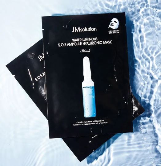 JMsolution Water Luminous S.O.S Ampoule Hyaluronic Mask, 10pcs (Exp 09/26)