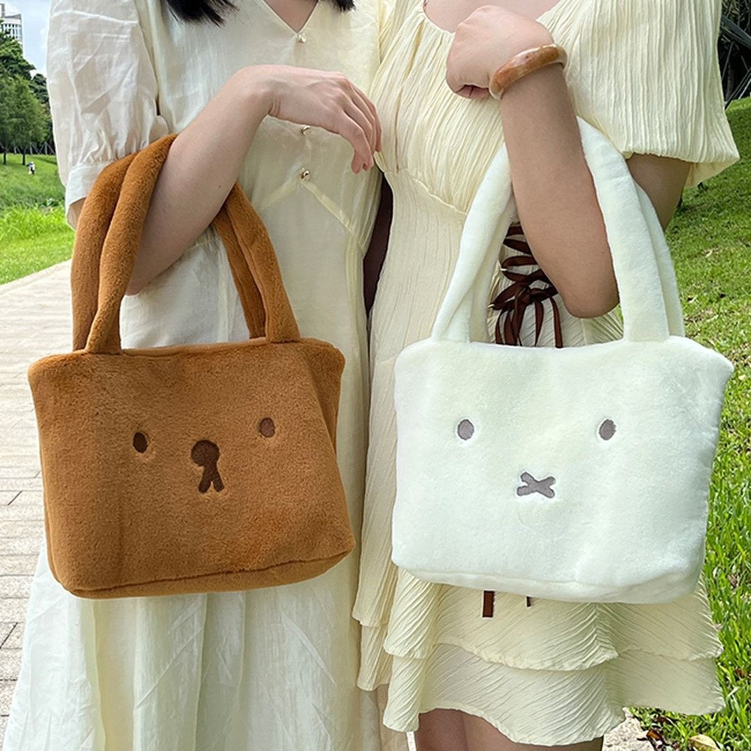 Miffy x VIPO Boris Plush Tote Bag (S)