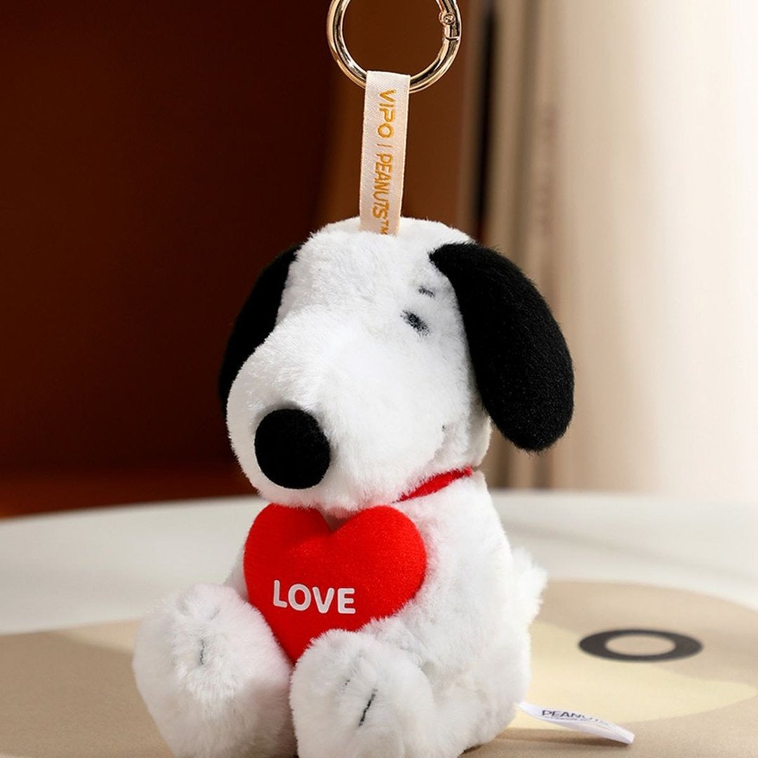 Peanuts x VIPO Snoopy Plush Keychain Blind Box, 1pk (Cute Pal Series)
