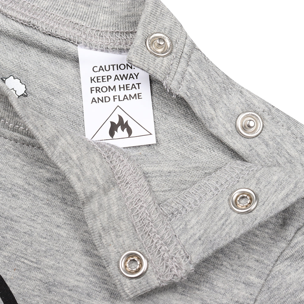 Baa Baa Sheepz Unisex Long Sleeve Sweatshirt - Happy Sleep Grey (6 Sizes)