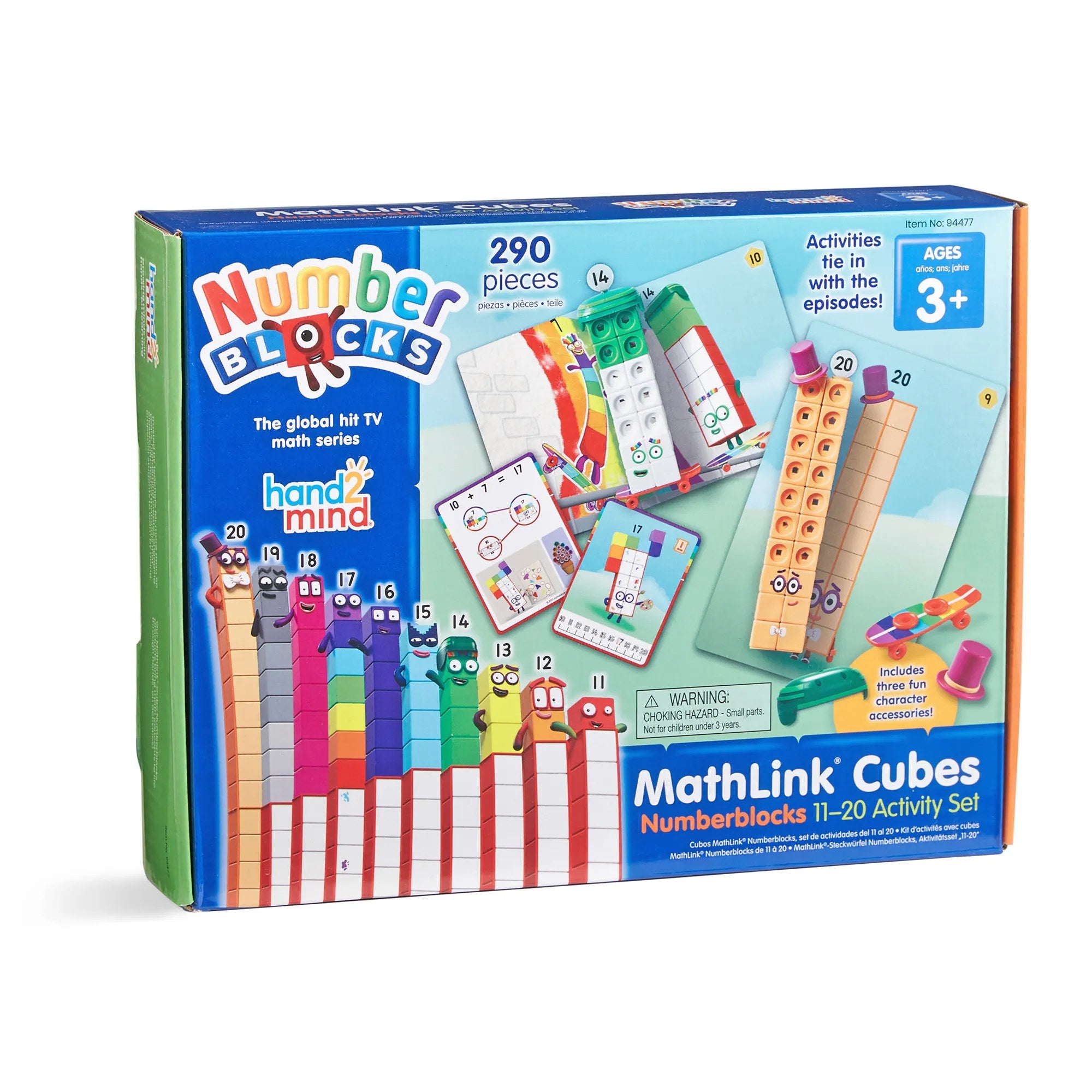Numberblocks MathLink Cube Activity Set (3 Types)