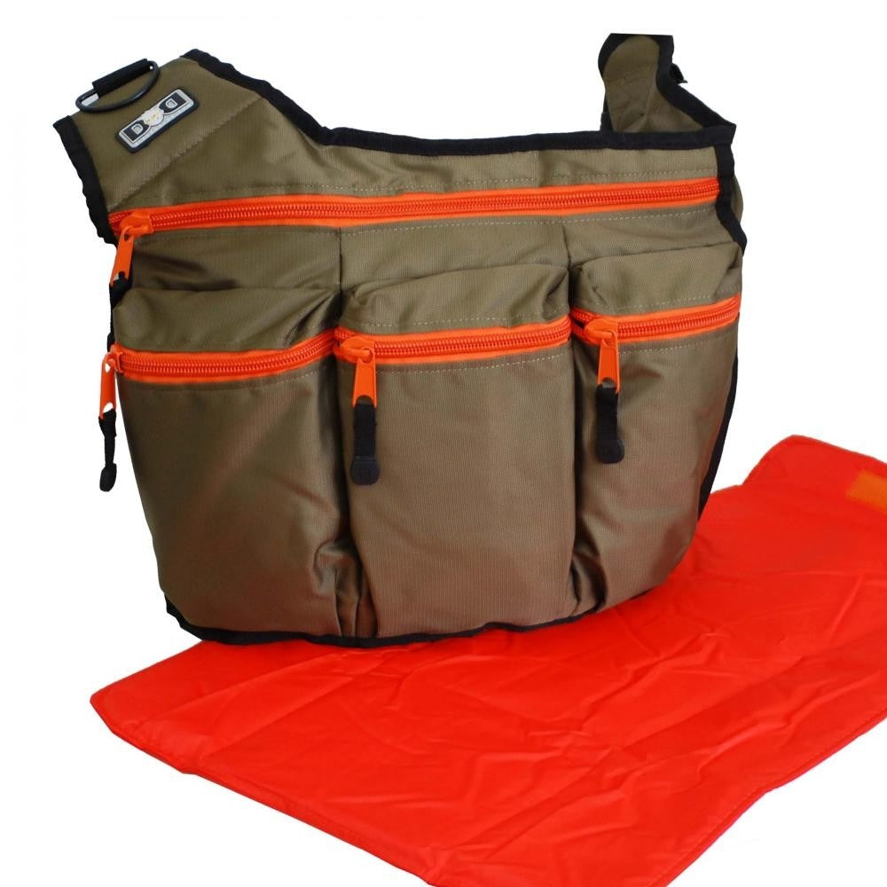 Diaper Dude Original Messenger Bag (7 Designs) - Pupsik Singapore
