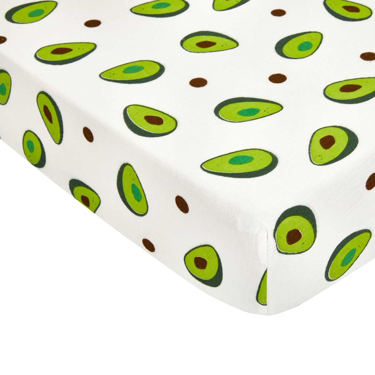 MPJ Soft Cotton Muslin Fitted Crib Sheets, 70 x 140cm (2 Designs)