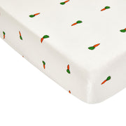 MPJ Soft Cotton Muslin Fitted Crib Sheets, 70 x 140cm (2 Designs)