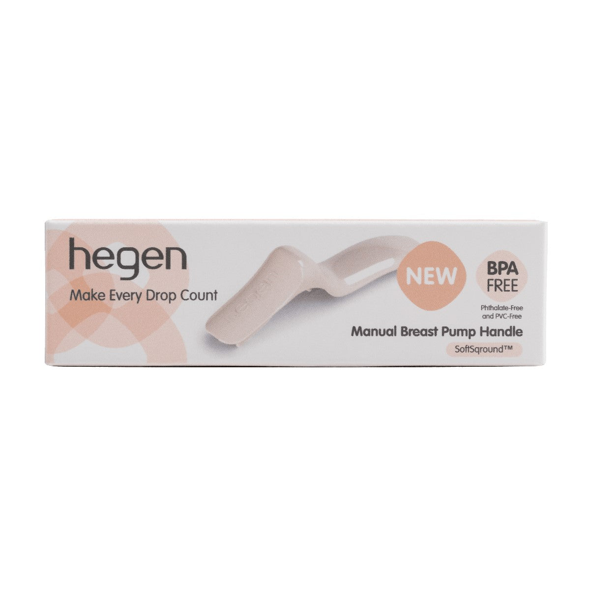 Hegen Manual Breast Pump Handle (SoftSqround™)