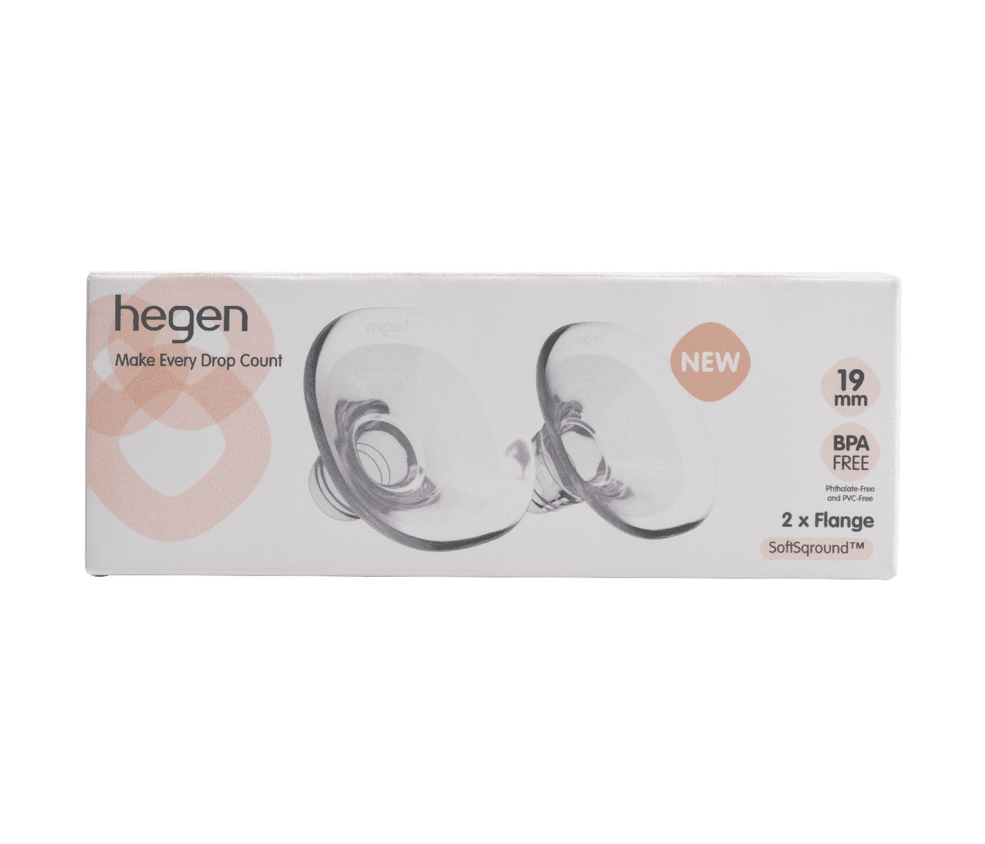 Hegen Flange (SoftSqround™), 2pk - 6 Sizes