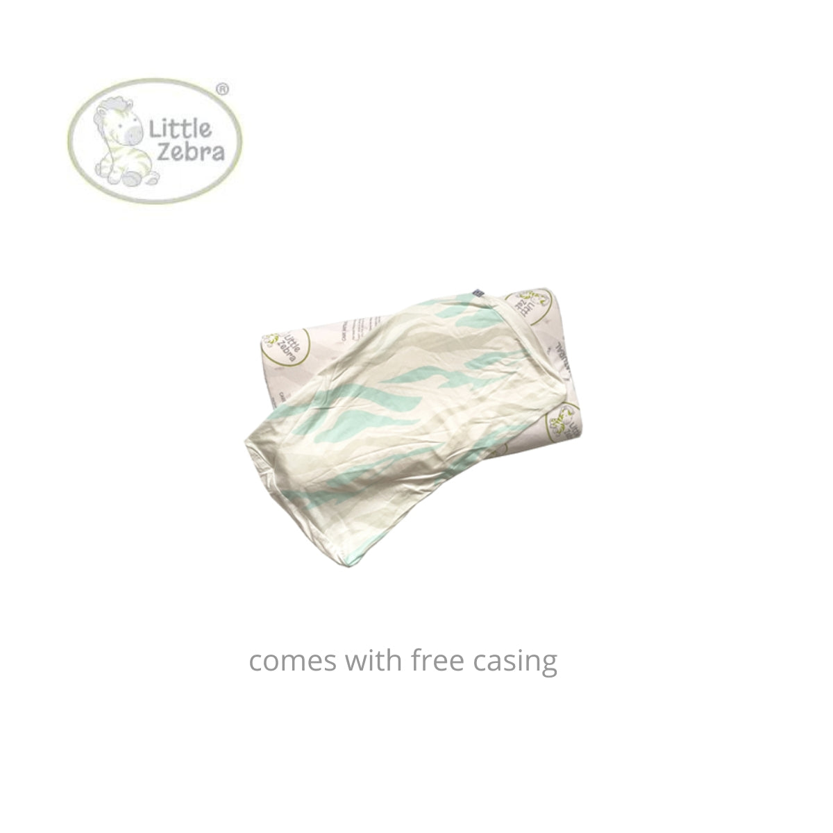 Little Zebra Toddler Latex Pillow (26 x 50cm)