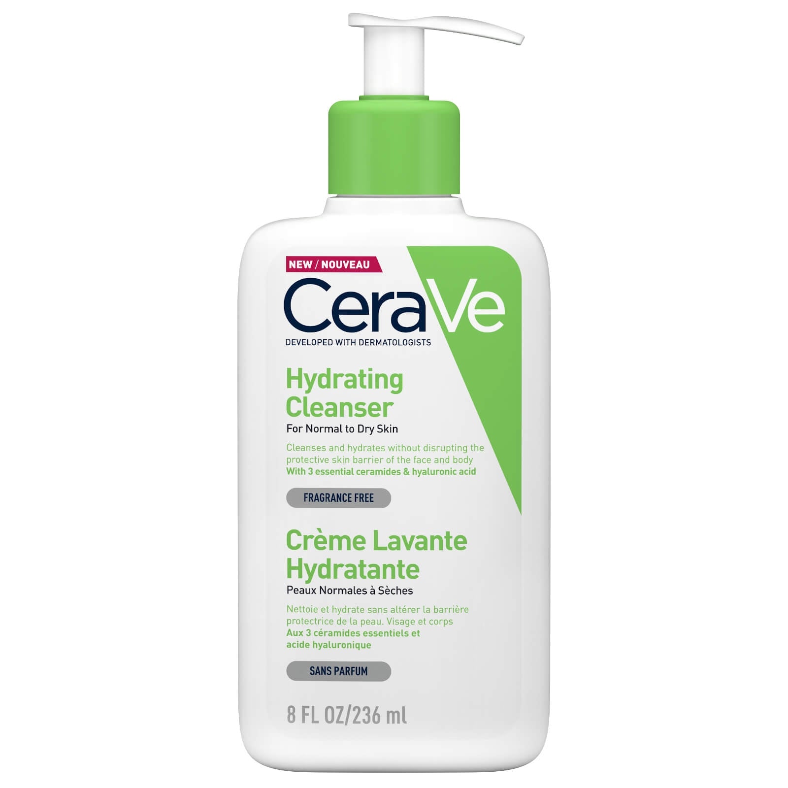 CeraVe Hydrating Cleanser (236ml) - Exp 03/26