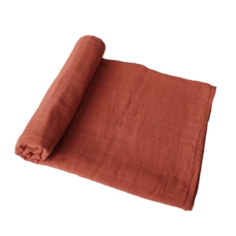 Mushie Muslin Baby Swaddle Blanket (14 designs) - Pupsik Singapore