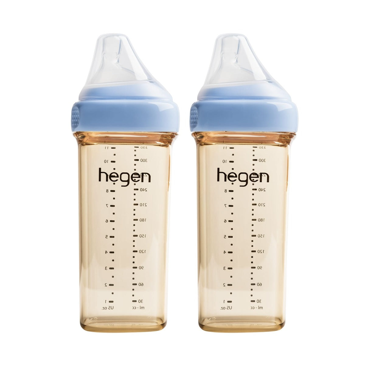 Hegen PCTO™ Milk Feeding Bottle PPSU, 330ml/11oz (2-pack) - 4 Colors