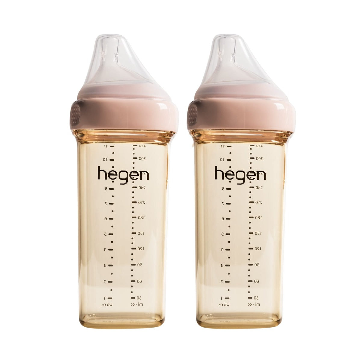 Hegen PCTO™ Milk Feeding Bottle PPSU, 330ml/11oz (2-pack) - 4 Colors - Pupsik Singapore